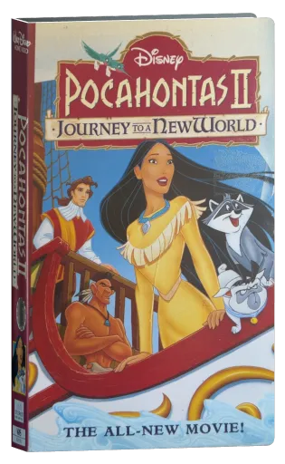 Pocahontas II: Journey to a New World VHS, Walt Disney Home Video