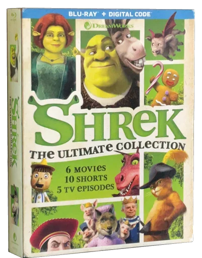Shrek: The Ultimate Collection Blu-ray cover