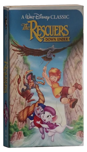 The Rescuers Down Under VHS, Walt Disney Pictures