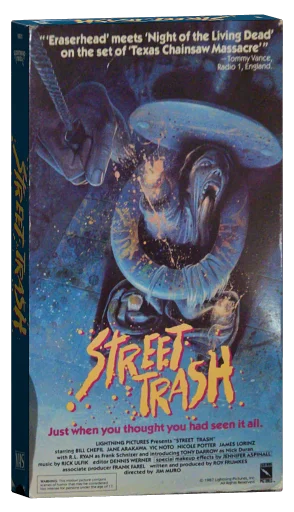Street Trash VHS, Lightning Video