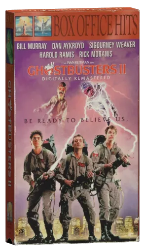 Ghostbusters II VHS, Columbia TriStar Home Video