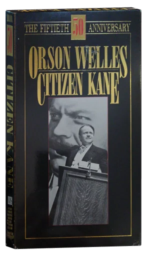 Citizen Kane VHS, Turner Home Entertainment