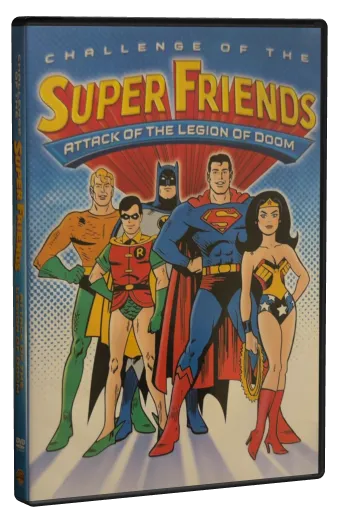 Challenge of the Super Friends - Attack of the Legion of Doom DVD cover