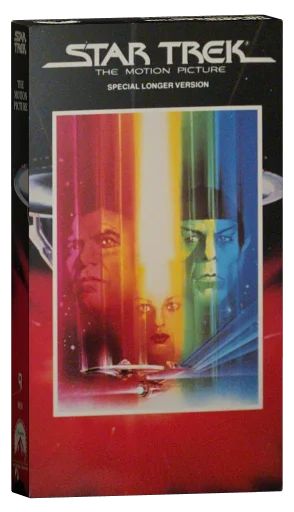 Star Trek: The Motion Picture VHS, Paramount Pictures