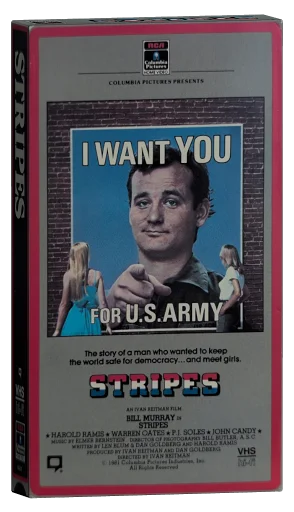 Stripes VHS, RCA/Columbia Pictures Home Video