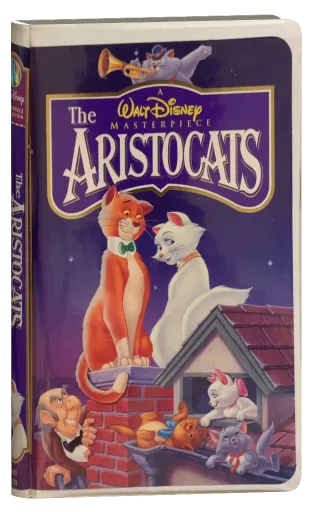 The Aristocats VHS, Buena Vista Home Video