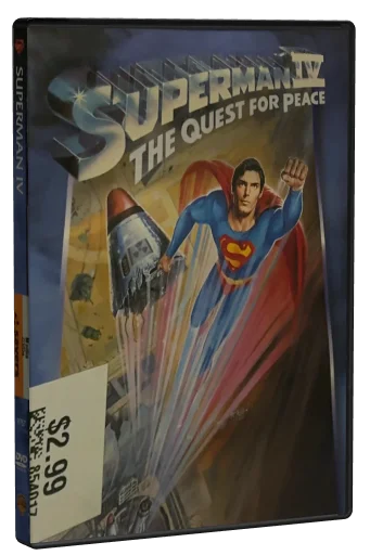 Superman IV: The Quest for Peace DVD, Warner Home Video