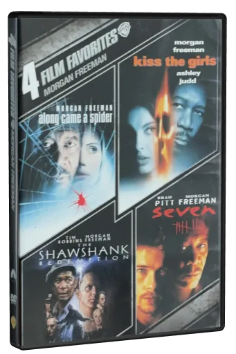 4 Film Favorites: Morgan Freeman DVD cover