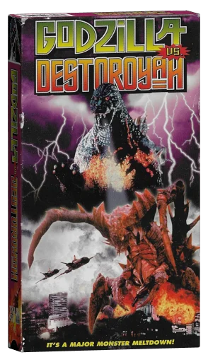 Godzilla vs. Destoroyah VHS, Columbia TriStar Home Video