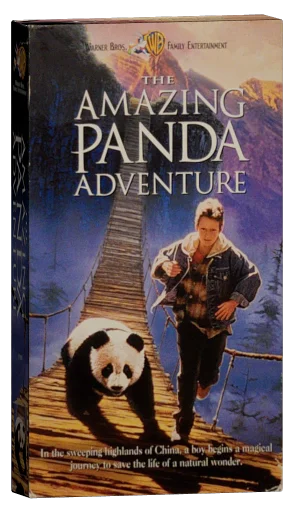 The Amazing Panda Adventure VHS, Warner Bros. Family Entertainment