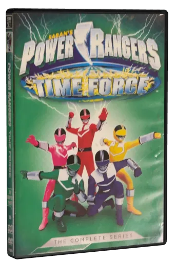 Power Rangers Time Force DVD cover