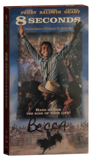 8 Seconds VHS, New Line Home Entertainment