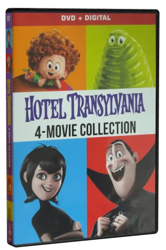 Hotel Transylvania 4-Movie Collection DVD cover