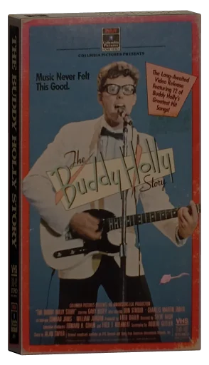 The Buddy Holly Story VHS, RCA/Columbia Pictures Home Video