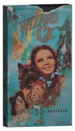 The Wizard of Oz VHS, MGM/UA Home Video