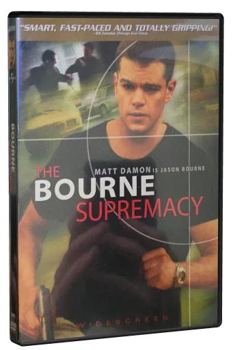 The Bourne Supremacy DVD, Universal Studios