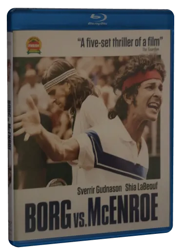 Borg vs McEnroe Blu-ray cover