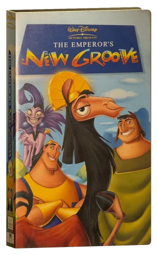 The Emperor's New Groove VHS, Walt Disney