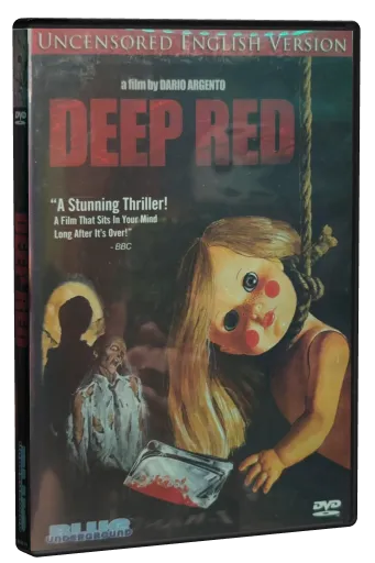 Deep Red DVD, Blue Underground