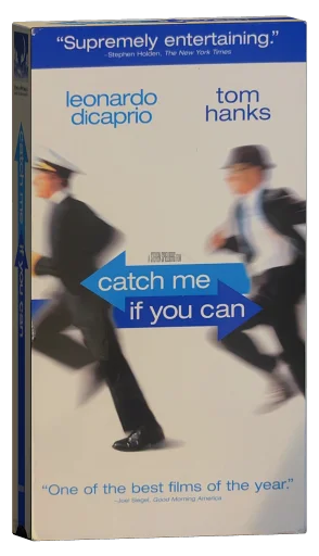 Catch Me If You Can VHS, DreamWorks Home Entertainment