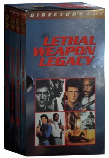 Lethal Weapon 2 VHS, Warner Home Video