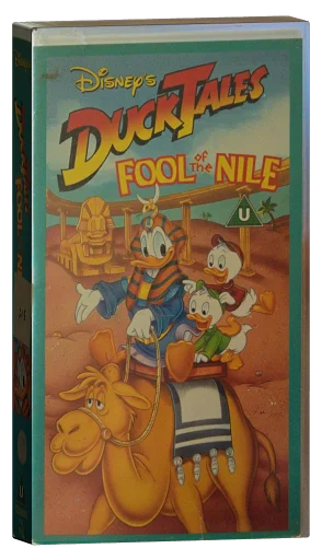 DuckTales: Fool of the Nile VHS, Buena Vista Home Video