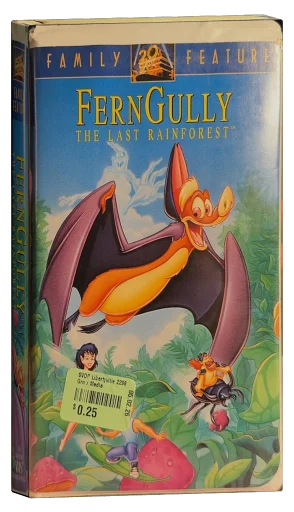 FernGully: The Last Rainforest VHS, Fox Video