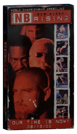 WCW New Blood Rising VHS cover