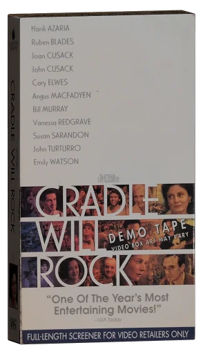 Cradle Will Rock VHS, Touchstone Home Video