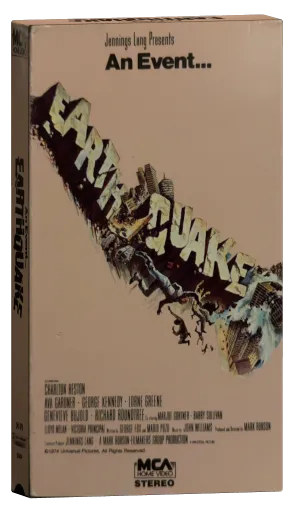 Earthquake VHS, MCA Home Video
