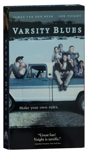 Varsity Blues VHS, Paramount