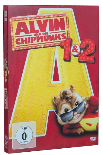 Alvin und die Chipmunks 1 & 2 DVD cover