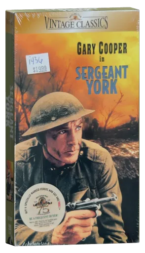 Sergeant York VHS, MGM Home Entertainment