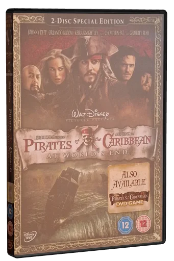 Pirates of the Caribbean: At World's End DVD, Walt Disney Home Video