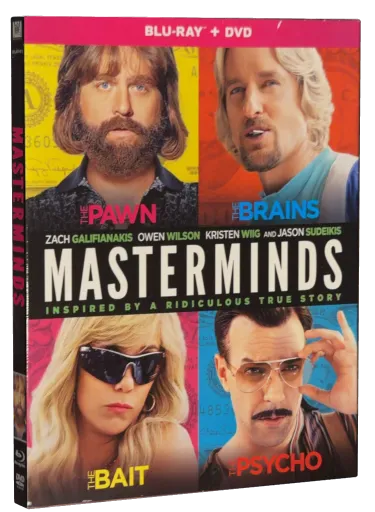 Masterminds Blu-ray, Fox