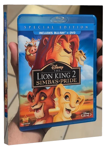 The Lion King II: Simba's Pride Blu-ray cover