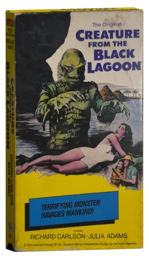Creature from the Black Lagoon VHS, GoodTimes Home Video