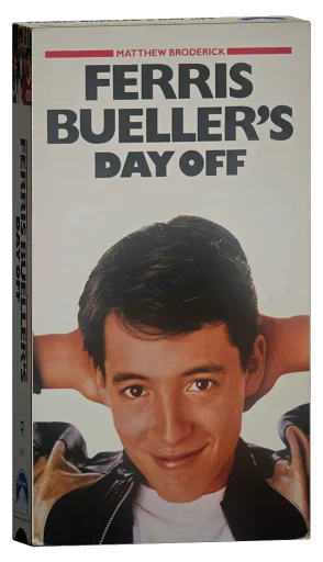 Ferris Bueller's Day Off VHS, Paramount Home Video