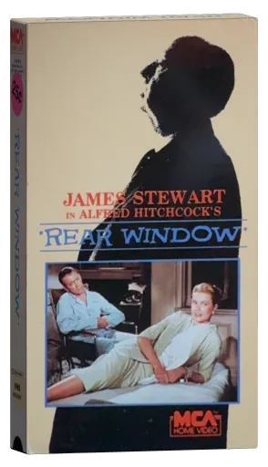 Rear Window VHS, MCA Home Video