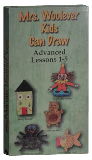 Mrs. Woolever Kids Can Draw VHS, StudioMagic Productions