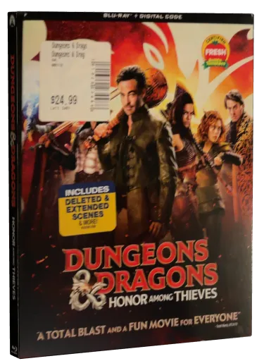 Dungeons & Dragons: Honor Among Thieves Blu-ray, Paramount Home Video