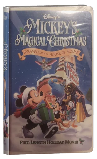 Mickey's Magical Christmas: Snowed in at the House of Mouse VHS cover