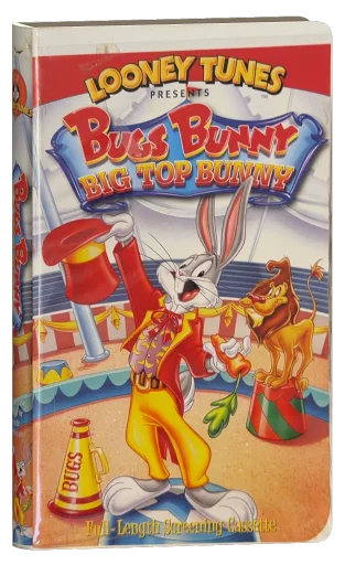 Bugs Bunny: Big Top Bunny VHS cover