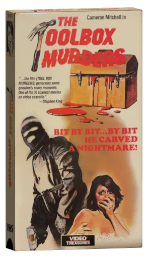 The Toolbox Murders VHS, Video Treasures