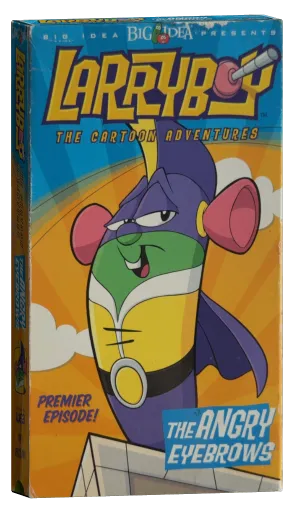 VeggieTales: Larryboy The Cartoon Adventures VHS cover
