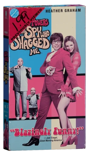 Austin Powers: The Spy Who Shagged Me VHS, New Line Home Video