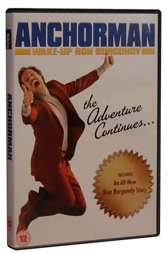 Wake Up, Ron Burgundy: The Lost Movie DVD, DreamWorks Home Entertainment