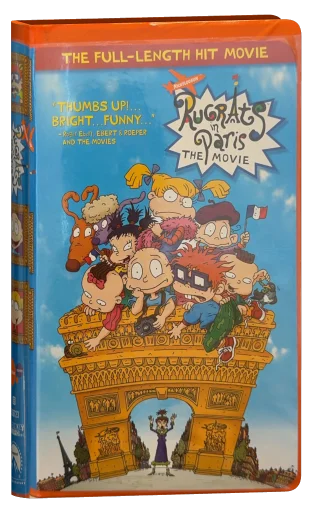 Rugrats in Paris: The Movie VHS, Paramount