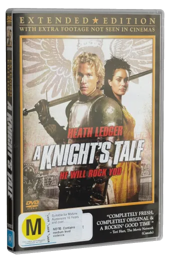A Knight's Tale DVD, RCA/Columbia Pictures Home Video