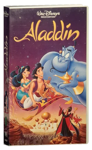 Aladdin VHS, Buena Vista Home Video